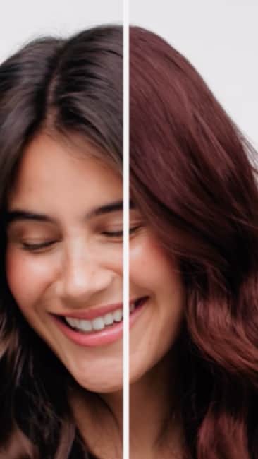 Story Video for Curly Hair Color Virtual Try-On