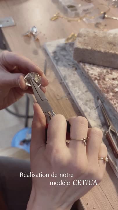 Boucles d'Oreilles Cetica | Elise Tsikis
