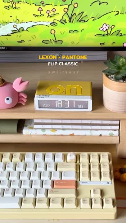 Alarm clock - Flip Classic Lexon x Pantone | Lexon