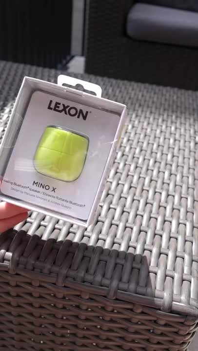 Floating Bluetooth Speaker - Mino X by Quaglio & Simonelli | Lexon
